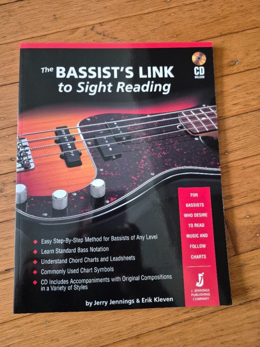 The Bassist's Link to Sight Reading Book with CD